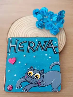 Cedulka- označení dveří
